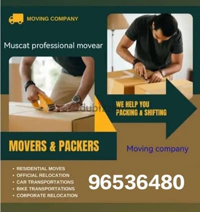 TRANSPORT & MOVERS MUSCAT TO SHALAH TO MUSCAT