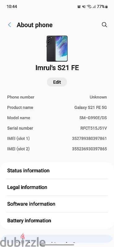 s21 fe 256 gb 5