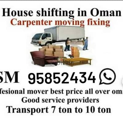 Movers And Packers profashniol Carpenter Furniture fixing transport