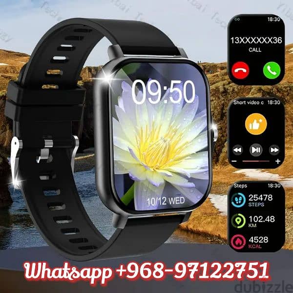 Full Touch Screen Smart watch with Wireless Calling Only 5 OMR 4