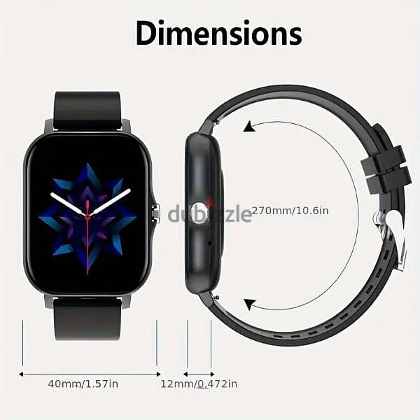 Full Touch Screen Smart watch with Wireless Calling Only 5 OMR 5