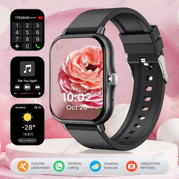 Full Touch Screen Smart watch with Wireless Calling Only 5 OMR 10