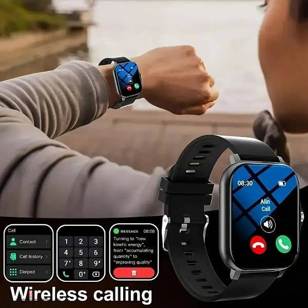 Full Touch Screen Smart watch with Wireless Calling Only 5 OMR 15