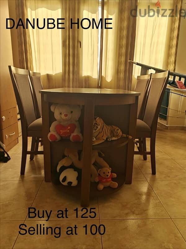 Dining Table with 4 chair 0