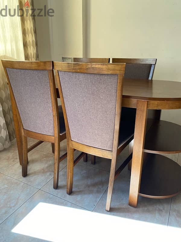 Dining Table with 4 chair 2