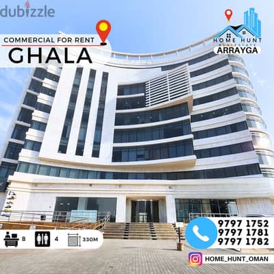 GHALA | 330 SQM BEAUTIFUL OFFICE SPACE IN PRIME LOCATION FOR RENT