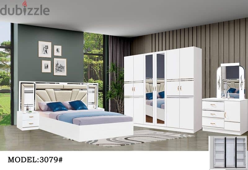 BEDROOM SET WITH MATTRESS 3