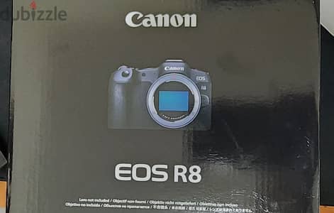 Canon EOS R8 Mirrorless Camera Body Black