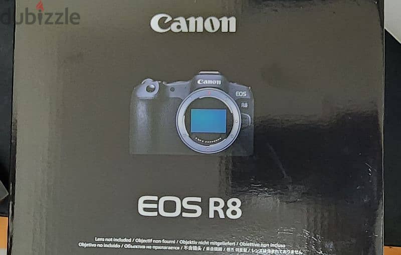 Canon EOS R8 Mirrorless Camera Body Black 0