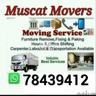 muscat furniture house shiftingg low price