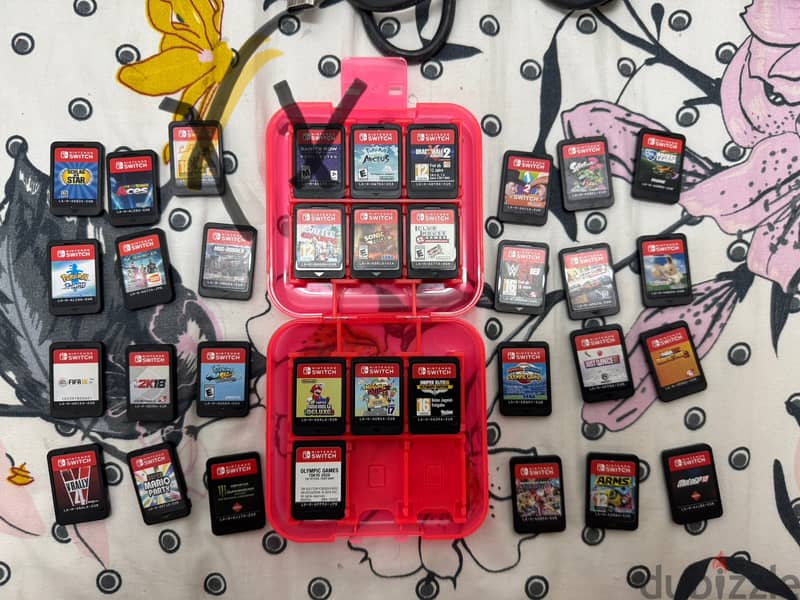 Nintendo Switch version 2 with 57 games 0