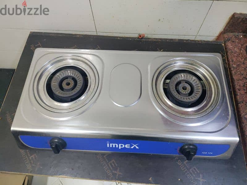 Impex - Double Burner Stove 0