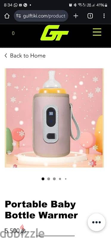 portable baby bottle warmer