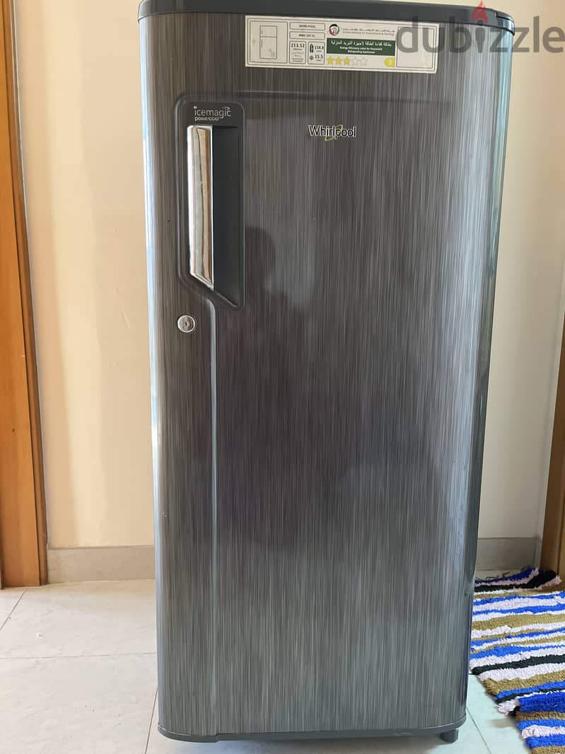 Whirlpool Refrigerator single door- color Gray 2