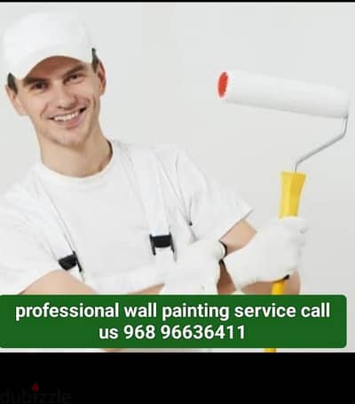 wall painter available for interior and exterior painting work