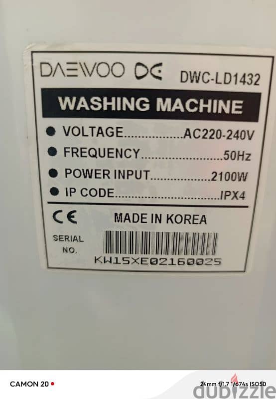 washing machine 4