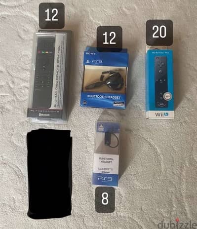 ps3, psvita, wii accessories