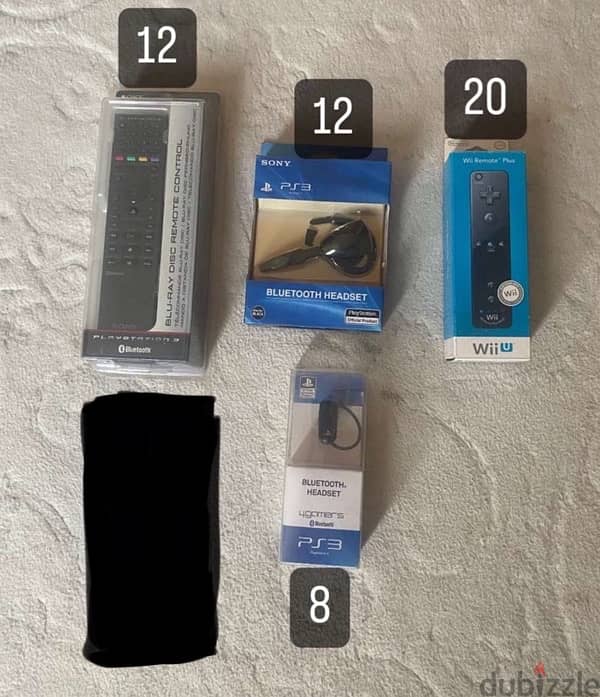 ps3, psvita, wii accessories 0