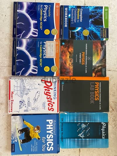 phyiscs igcse a level study books كتب فيزياء دراسية