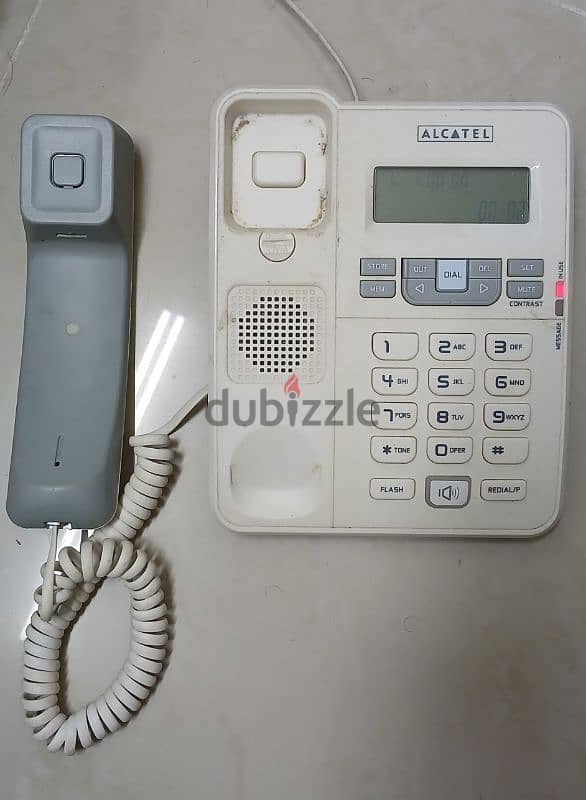 used Telephone, nice quality. per pcs only 4 omr. 1