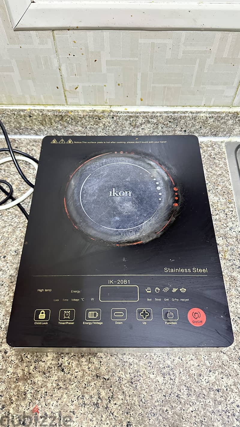 Ikon Electric Cooker 2000W -  ايكوم طباخ كهربائي بقوة 2000 واط 0