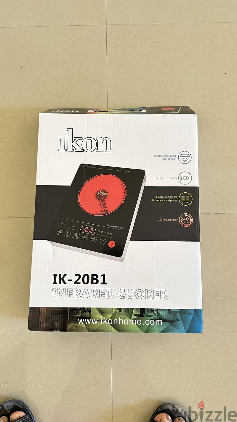 Ikon Electric Cooker 2000W -  ايكوم طباخ كهربائي بقوة 2000 واط 2