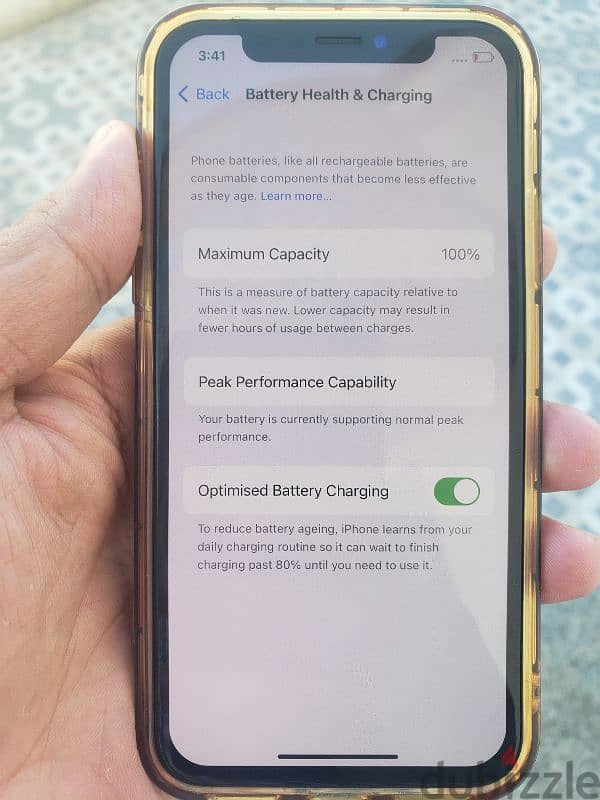 iPhone x  256gb new battery 100% 0