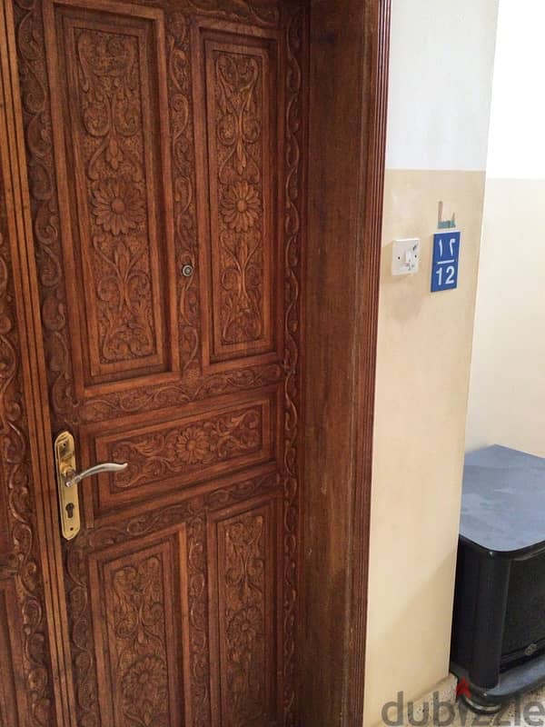 big 2 bhk flat for rent near ism Indian school Muscat darsait 1