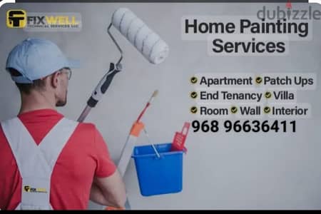 wall painter available apartment and villa painting