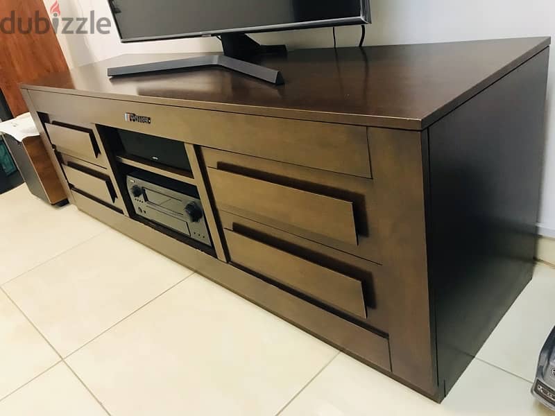 very good condition TV stand for sale 1