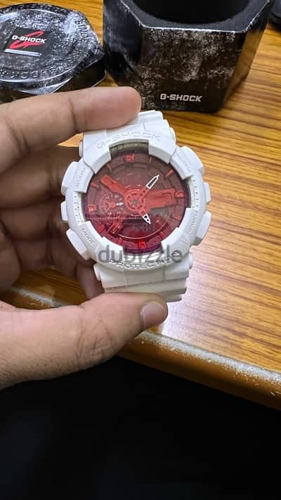 Casio G-Shock white GA-110DBR