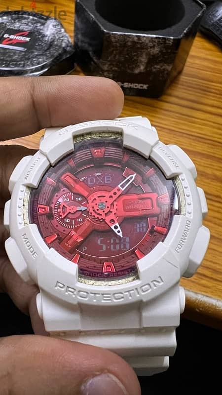 Casio G-Shock white GA-110DBR 3