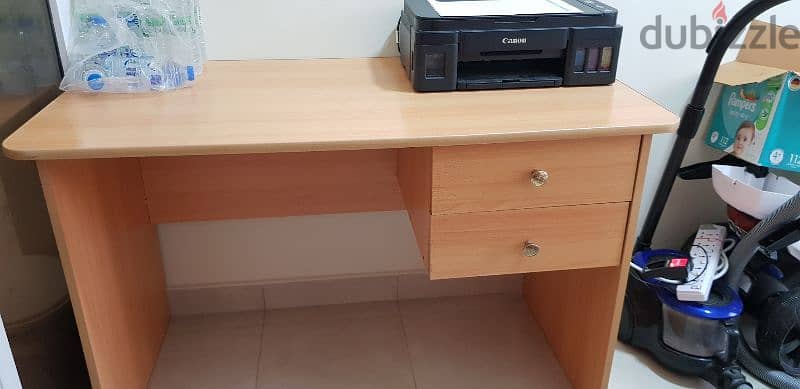 Cupboard and study table for sale 4