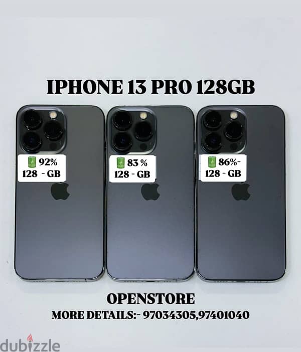 iphone 13 pro 128gb good condition 0