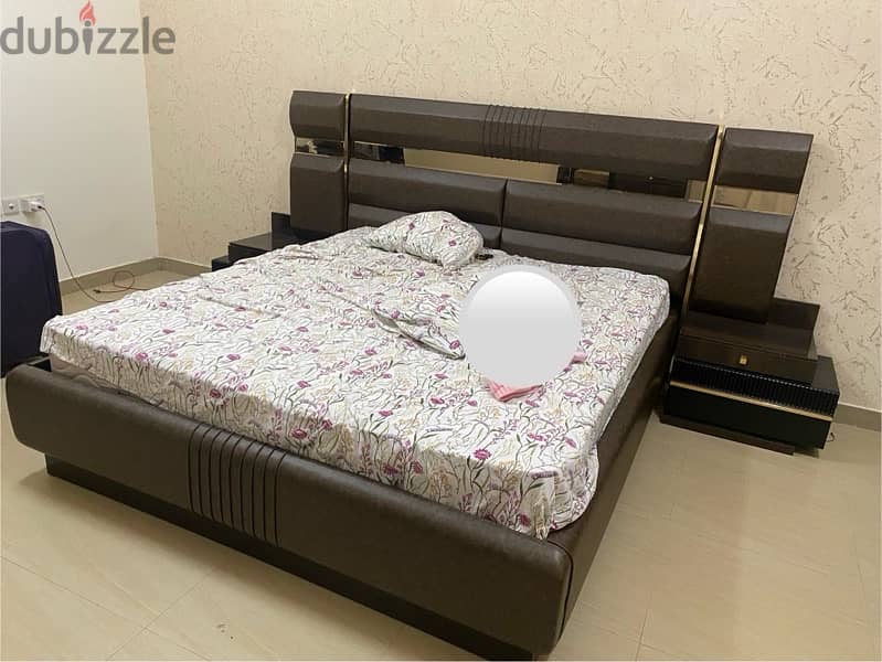 Turkish Furniture (Bed, wardrobe, dressing) 1