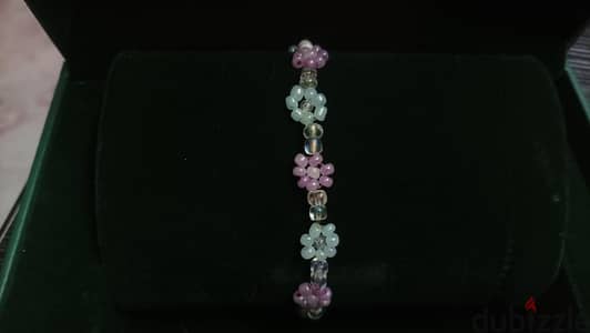 Handcrafted Floral Beaded Bracelet – Affordable and Unique