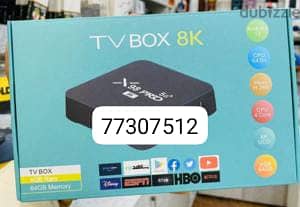 New Android box with 1year subscription