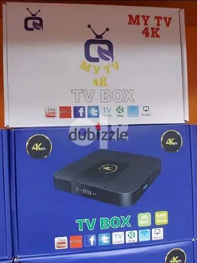 New  Android box with 1year subscription