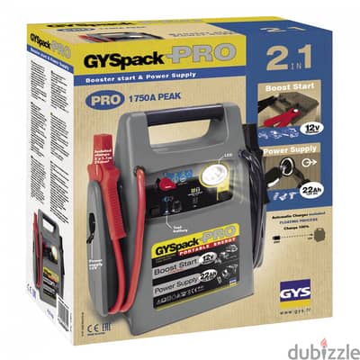 Jump Starter - GYSpack PRO 1750 A Peak