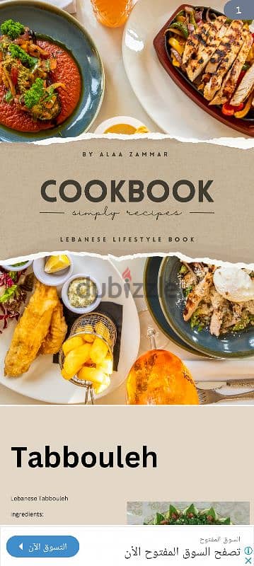 Lebanese Cooking Book