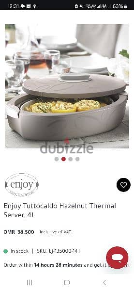 Container with Dish - Italy 2