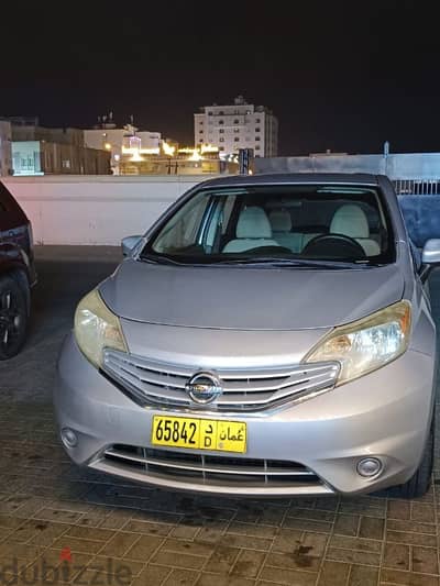 nassan versa note 2015 model for rent