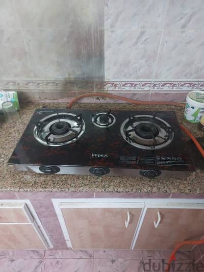 Manual 3 Burner Gas Stove (chulla)