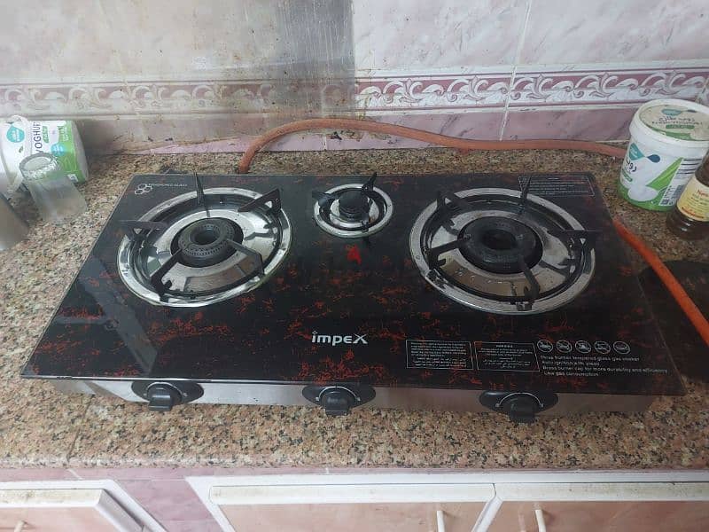 Manual 3 Burner Gas Stove (chulla) 1