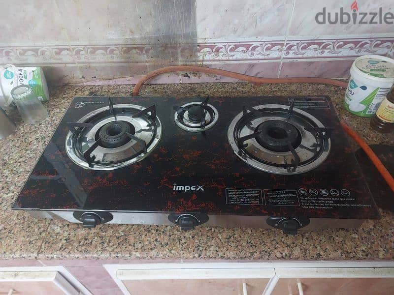 Gas Chulla Stainless Steel Three Burner Lpg Gas Stove 1