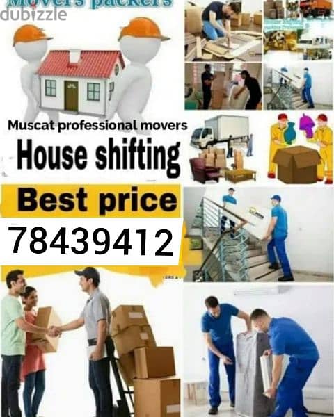 muscat furniture house shiftingg low price 0