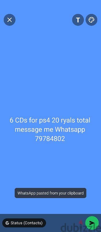 6 CDs for ps4 20 ryals total message me Whatsapp 79784802 7