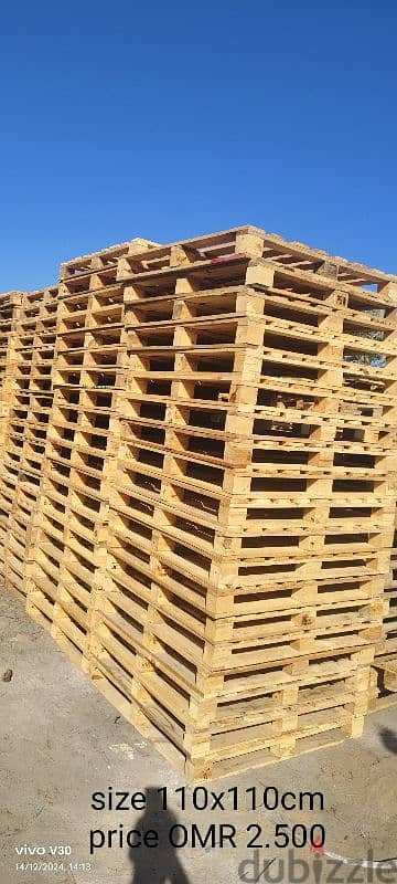 we have all types plastic and wooden pallets