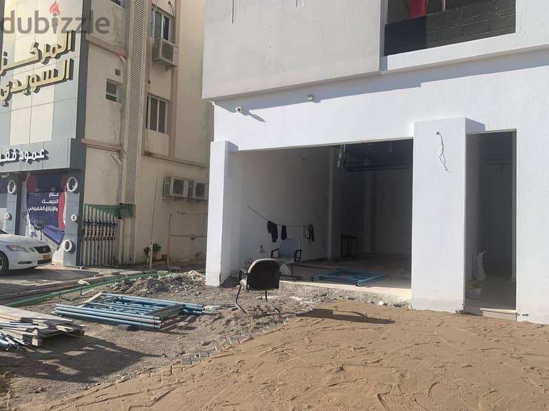 59 sqm shop for rent in alkhoud located mazoon street 3