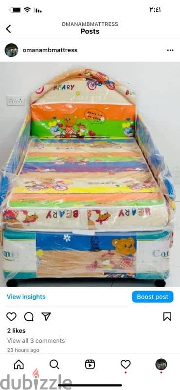 kids bed mattress 1